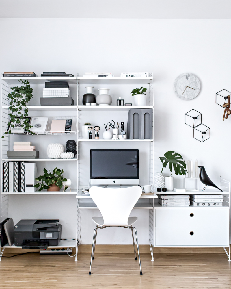 A Tour Inside a Blogger's Home Office Design