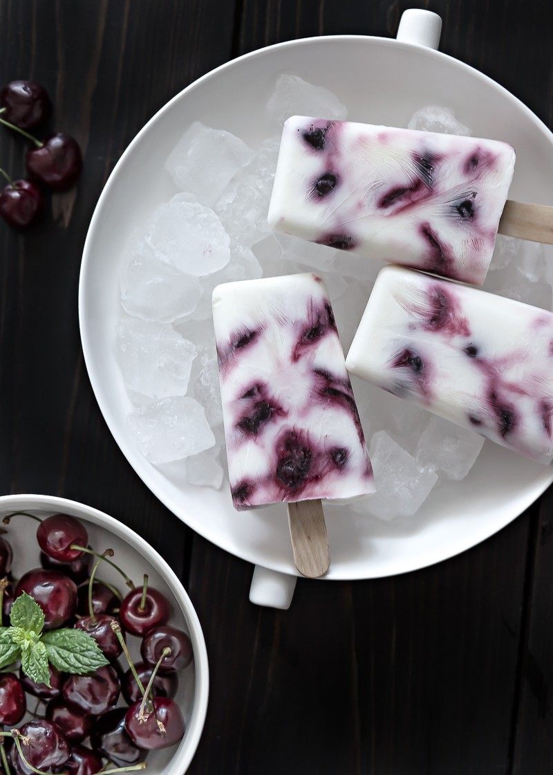 4 ingredient healthy yogurt popsicles