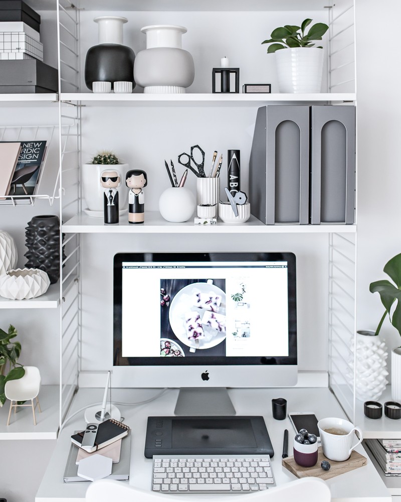 Scandinavian Home Office - my workspace | www.my-full-house.com | Top Scandinavian Interior and Lifestyle Blog