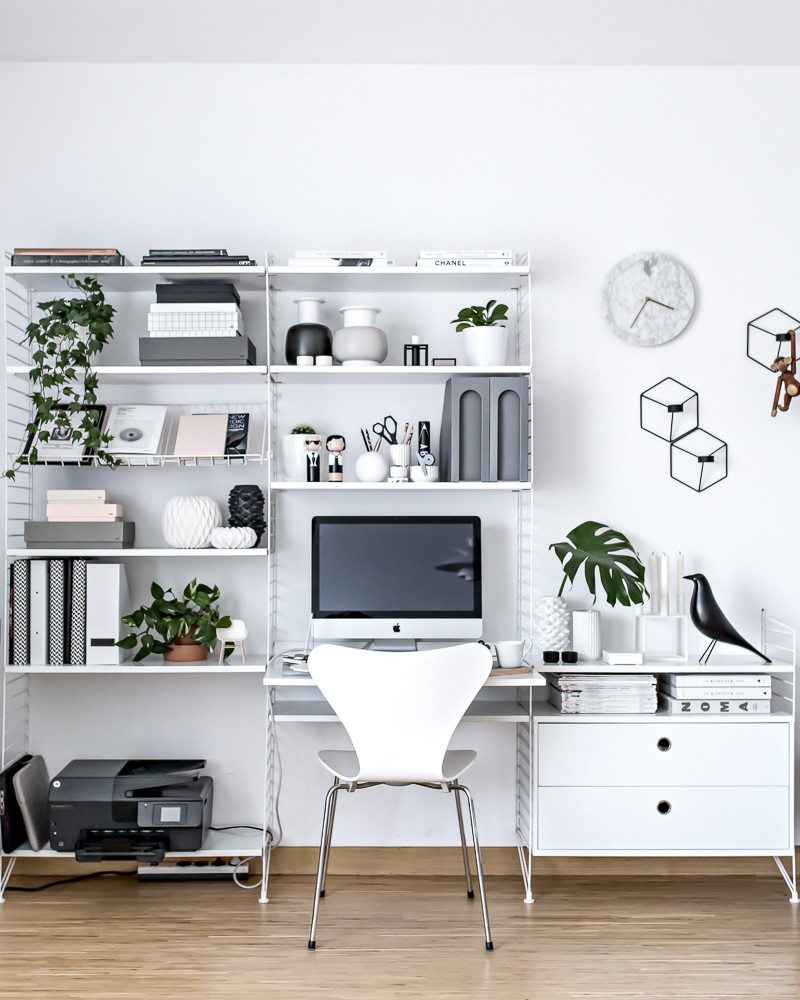 Scandinavian Home Office - my workspace | www.my-full-house.com | Top Scandinavian Interior and Lifestyle Blog