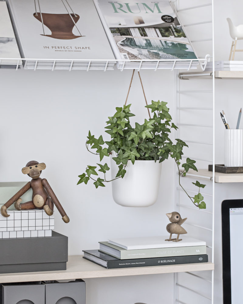 Some green in my office | www.my-full-house.com 