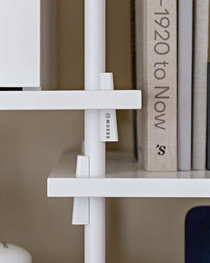 Moebe Shelving System in White | www.my-full-house.com